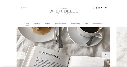 cher-belle-website-page