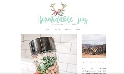 formidable-joy-website-page