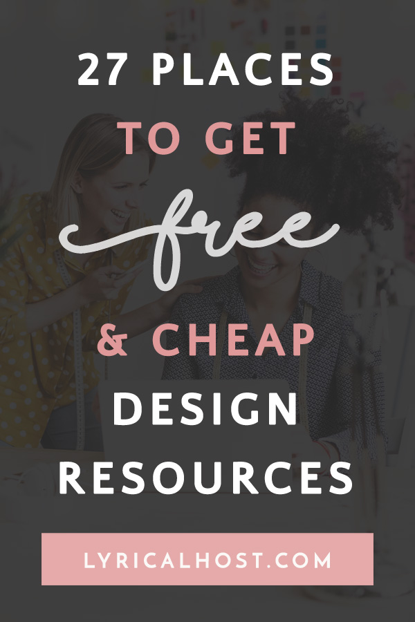 27 Epic Free & Cheap Design Resource Websites