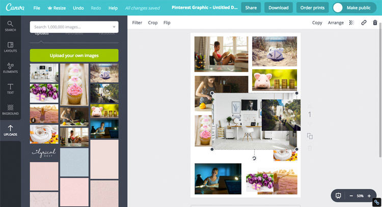 Create a Pinterest brand board