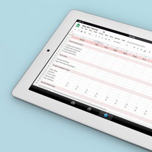 Blog Stat Tracking Spreadsheet Template