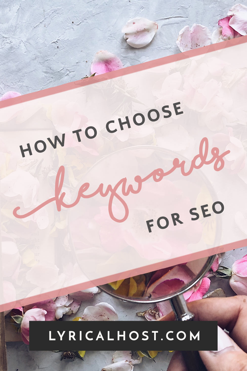 How to choose keywords for SEO