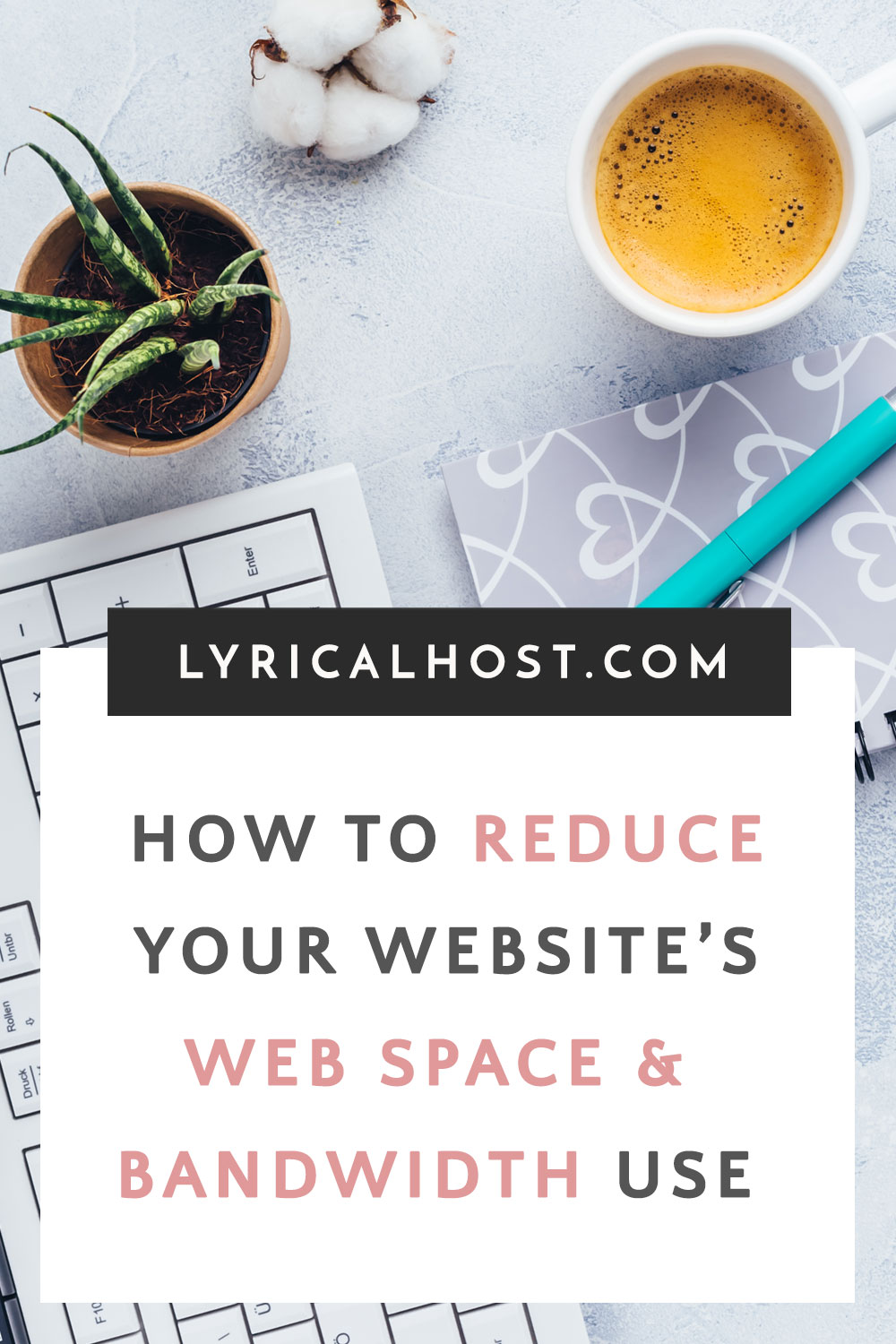 How to reduce your website's web space and bandwidth use