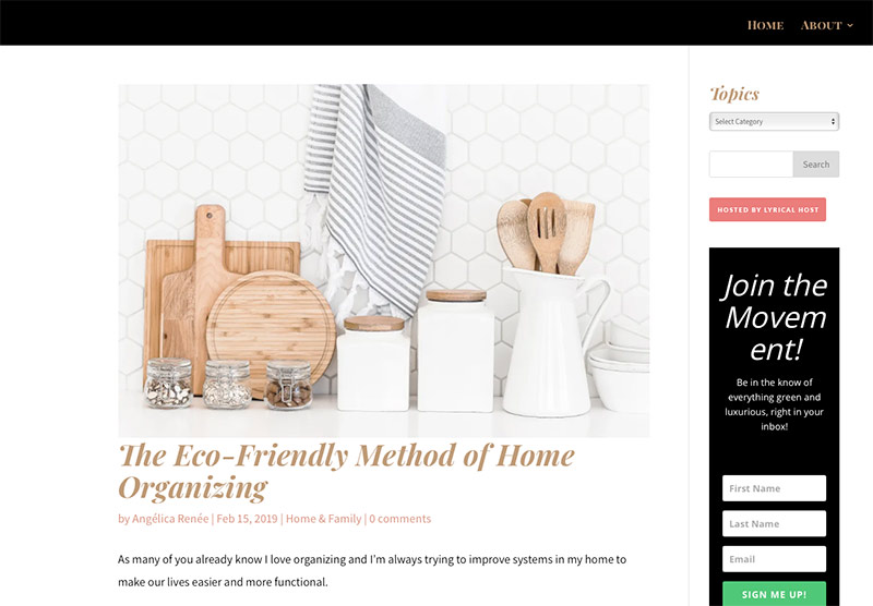 blog-on-eco-friendly-method-of-home-organizing-with-image-of-organized-kitchen-utensils-jars-and-chopping-boards-with-stripey-tea-towel
