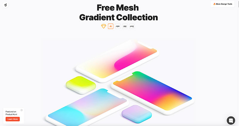 free mesh gradient images homepage