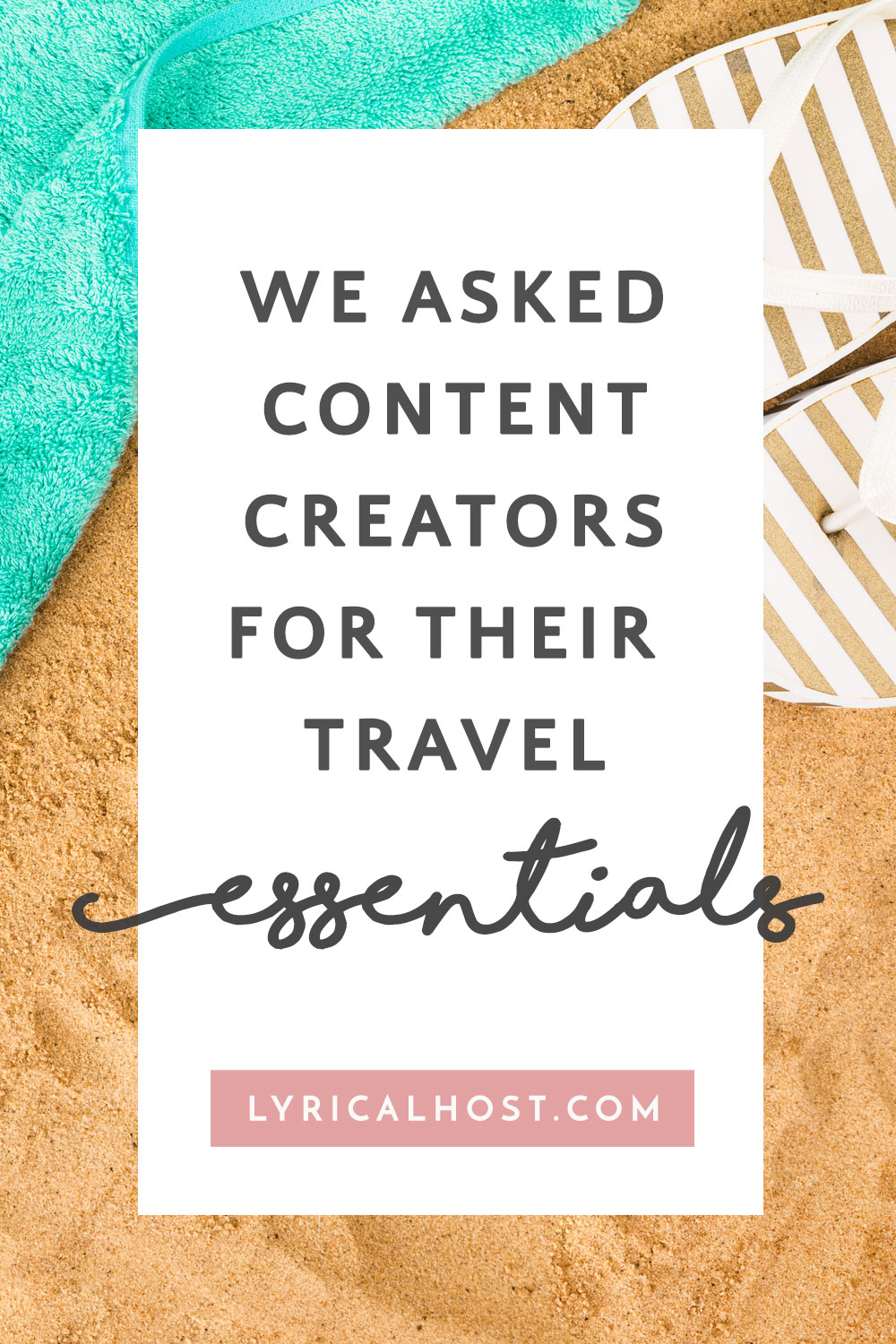 Travel Essentials For Content Creators